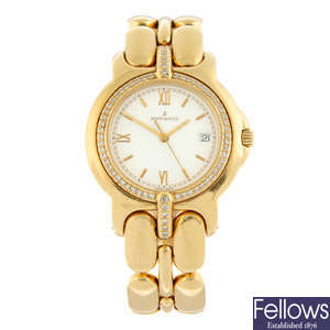 BERTOLUCCI - a 18ct yellow gold Pulchra bracelet watch, 35.5mm.