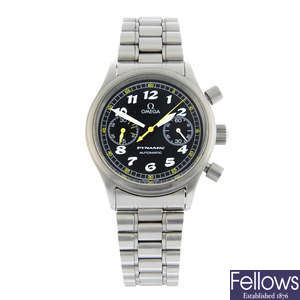 OMEGA - a stainless steel Dynamic chronograph bracelet watch, 36mm.