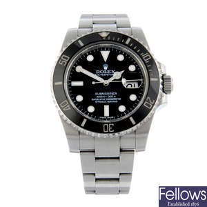 ROLEX - a stainless steel Oyster Perpetual Submariner bracelet watch, 41mm