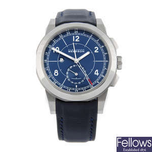 ALEXANDRE MEERSON - a titanium D15 MK-1 GMT wrist watch, 44mm.