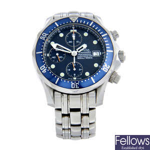 Omega - a Seamaster Professional 300M chronograph bracelet watch, 42mm.