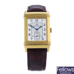 Jaeger-LeCoultre - a Reverso Grande Taille wrist watch, 26x36mm.