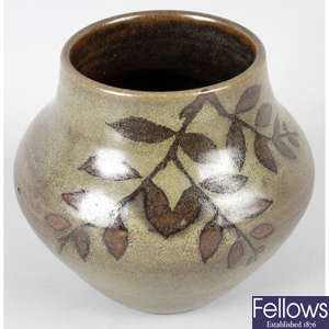 Charles Vyse for Chelsea Pottery vase