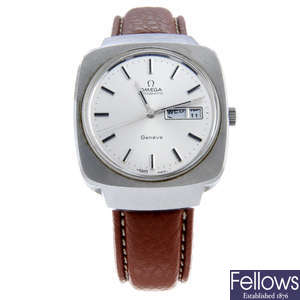 Omega - a Geneve wrist watch, 38x38mm.