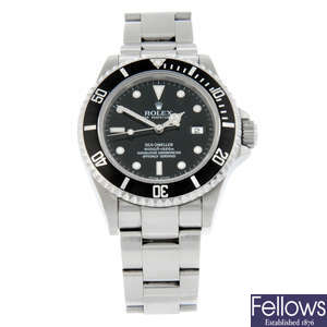 Rolex - an Oyster Perpetual Sea-Dweller watch, 40mm.