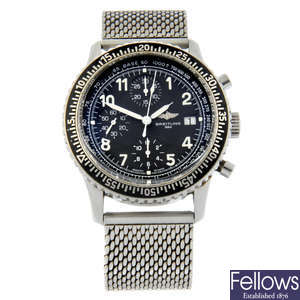 Breitling - an Aviastar chronograph watch, 41.5mm.