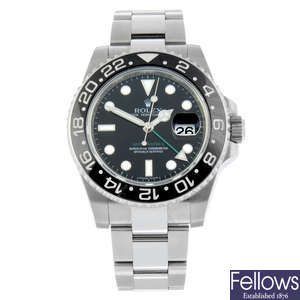 Rolex - an Oyster Perpetual GMT-Master II watch.