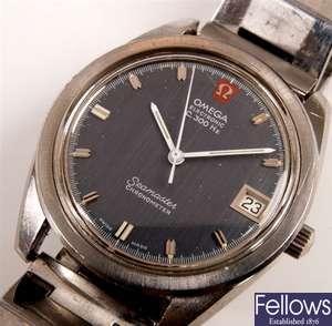 OMEGA - a gentleman's steel Electronic F300 with