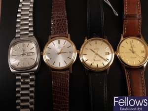 OMEGA - a gentleman's gold plate and steel