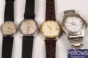 Four various gentleman's wristwatches to include