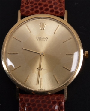 ROLEX Cellini 18ct gold gentleman's wristwatch