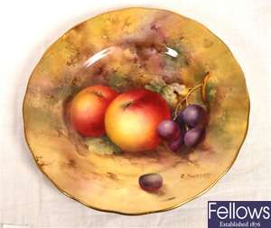 R. Worc. fruit plate