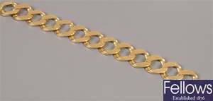 Cartier - 18ct gold bracelet without clasp, flat