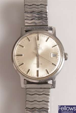 OMEGA - a gentleman's automatic watch with an all