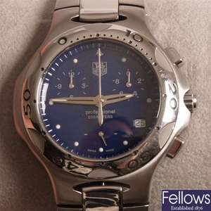 TAG HEUER - a gentleman's all steel Kirium with a