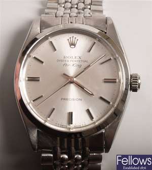 ROLEX - a gentleman's Oyster Perpetual Air King