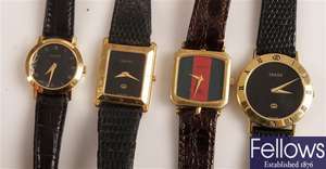 GUCCI - four assorted ladies and gentleman's