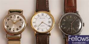 Six assorted ladies and gentleman's watches to