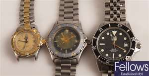 TAG HEUER - three ladies and gentleman's watch to