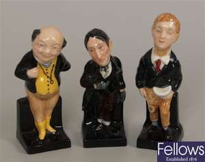 Three Royal Doulton figurines from the Dickens
