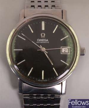 OMEGA - a gentleman's automatic stainless steel