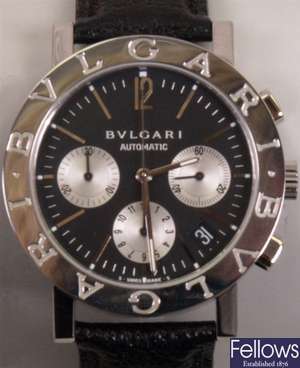 BULGARI - a gentleman's steel case automatic