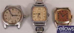 Eleven assorted gentleman's watches to inlcude