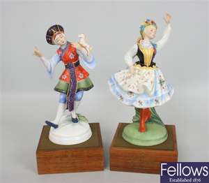 A pair of Royal Doulton figures 'Dancers of The