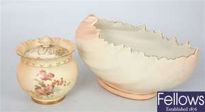 A large Locke and Co. Worcester porcelain bowl of