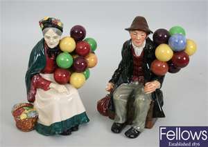 A Royal Doulton figure 'The Old Balloon Seller'