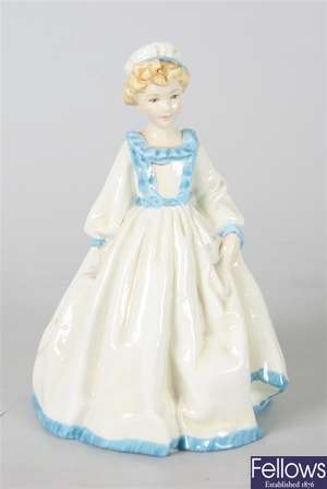 A Royal Worcester bone china figurine modelled by