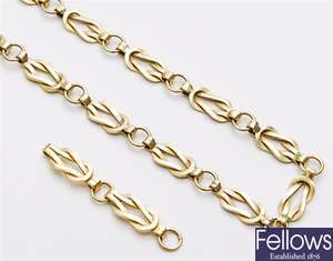 Lalounis - A 14ct gold intertwined link design