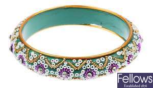 A large collection of modern costume jewellery to