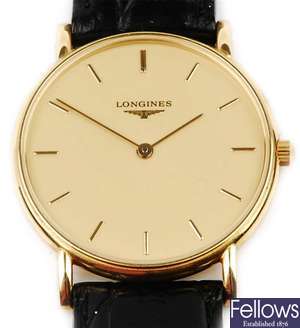 (205137463)  gentleman's 18ct wrist watch