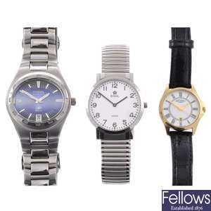 Three assorted watches ref ns466