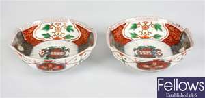 A pair of 19th century bowls