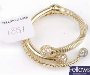 (809025434) two assorted bangles