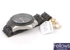 (409016729) two assorted pendants, gentleman's wrist watch