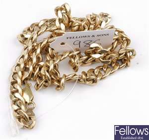 (44039) A 9ct gold chain