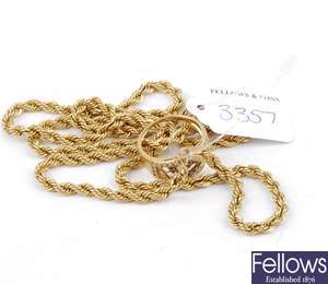 (128927487) one rope chain, bracelet cluster ring