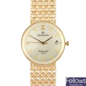 (301143556) gentleman's 9ct  wrist watch