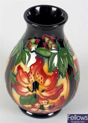 A Moorcroft pottery vase