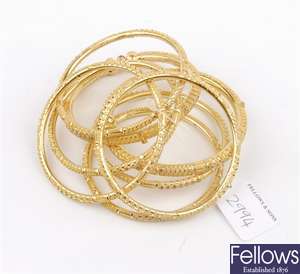 (207277970) eight assorted bangles