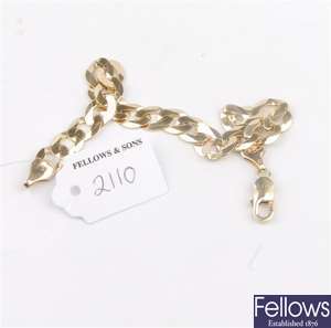 (311111376)  curb bracelet