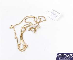 (107195260) 22ct fancy necklace