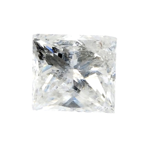 A loose square-shape diamond of 0.80ct.