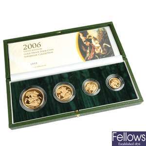 UK Gold Proof Four-Coin collection.