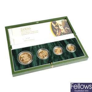 Elizabeth II, gold proof set 2006.