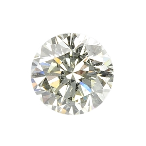 Five loose brilliant-cut diamonds.