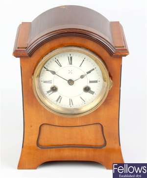 A Hamburg American mantel clock
